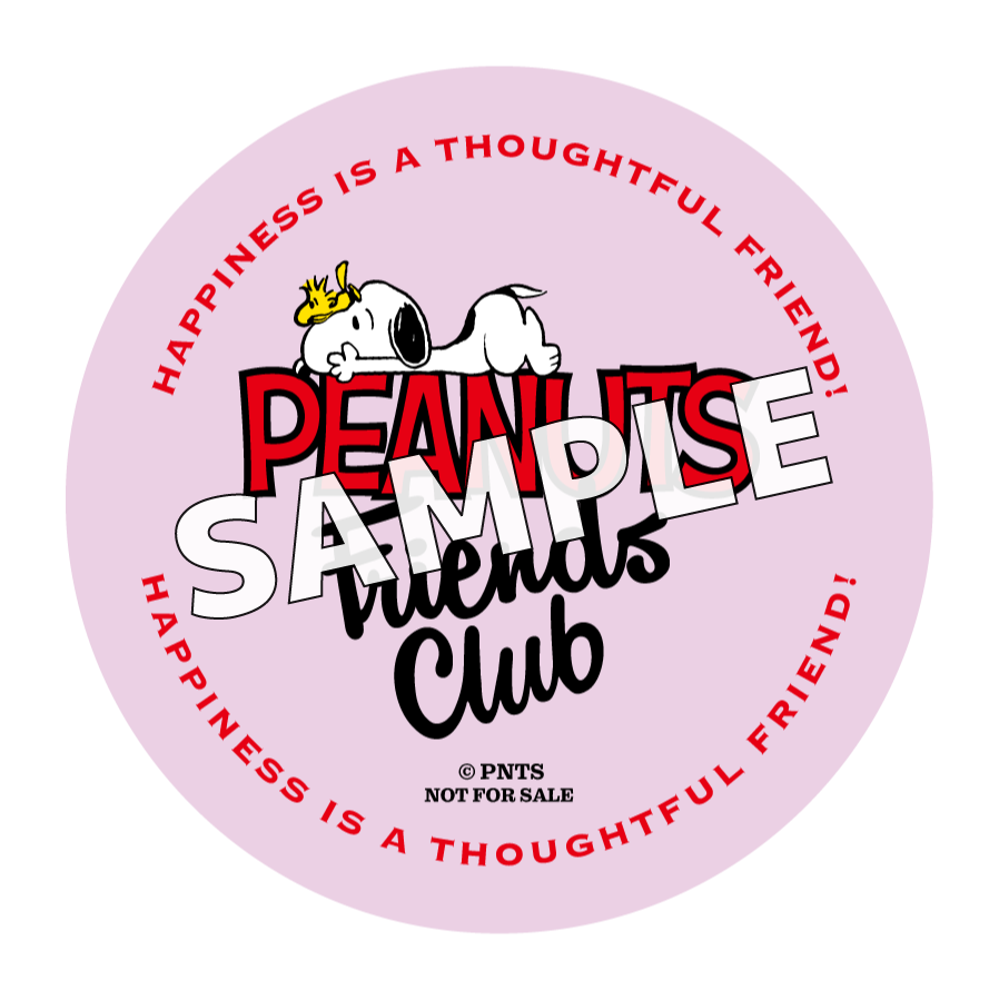 PEANUTS FRIENDS CLUB Limited goods
