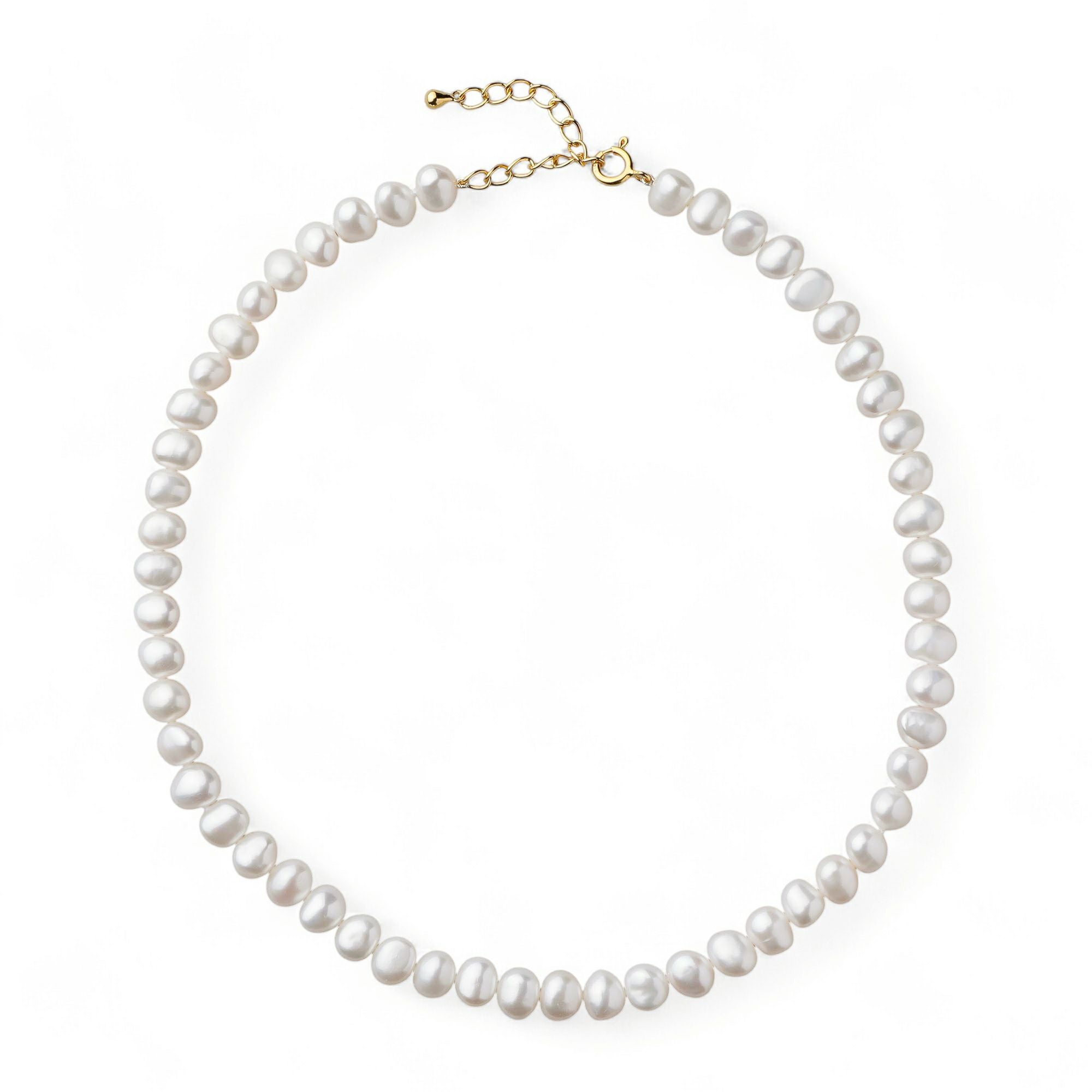 淡水バロック真珠 ネックレス7-8mm -Unique+- | 淡水真珠ネックレス