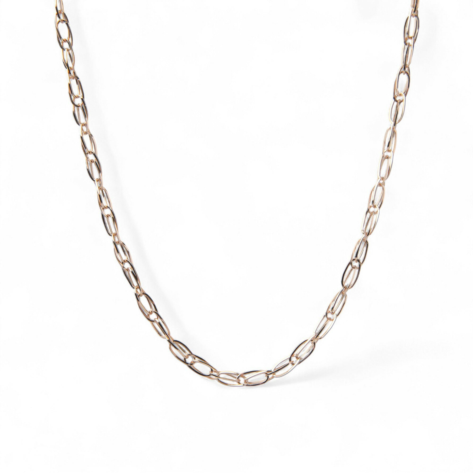 WEB限定】duocolor ペタルチェーン 40～45cm PT850/K18YG コンビカラー