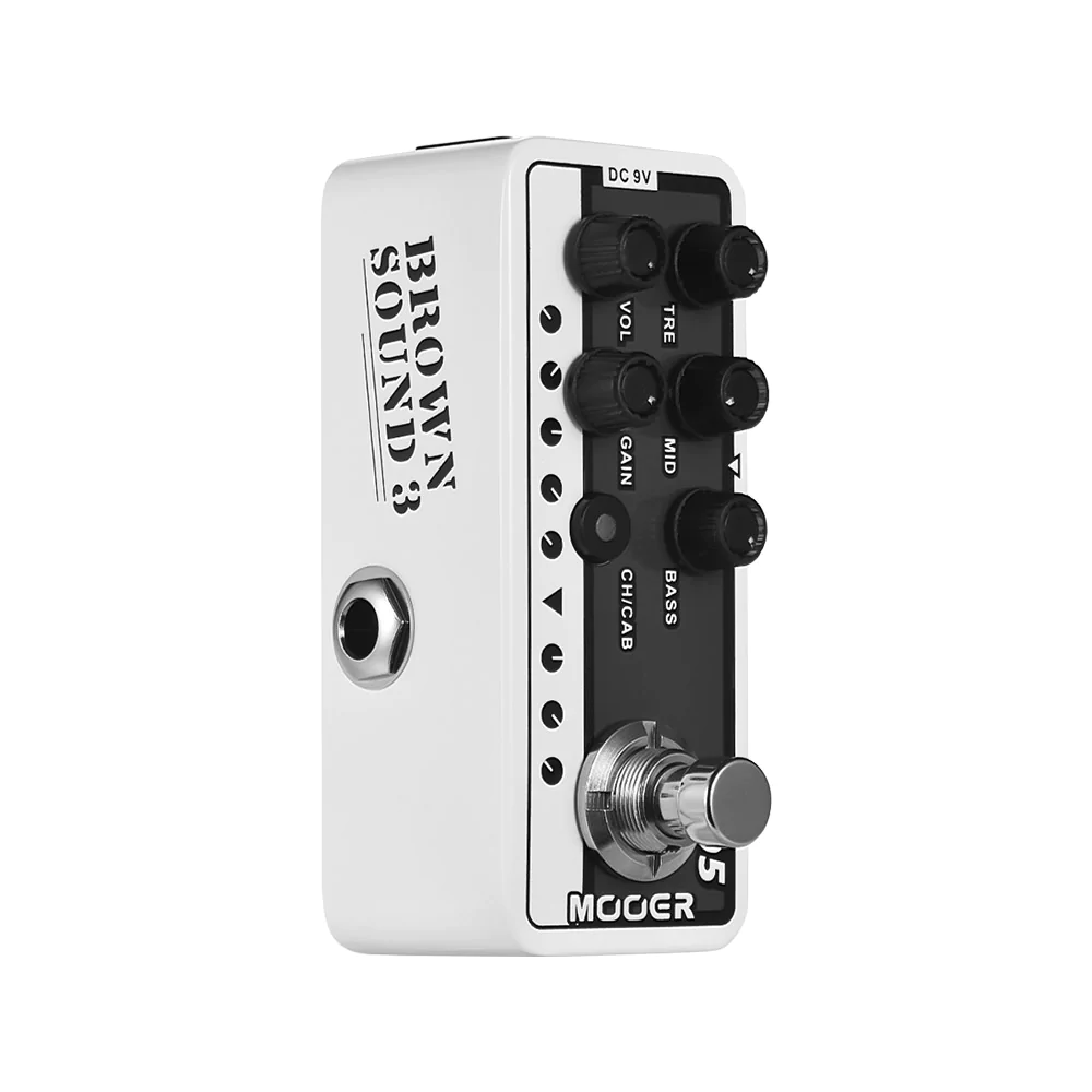 Mooer Brown Sound 3 (EVH 5150 MK III) Amp Sim Pedal - pedal.ly