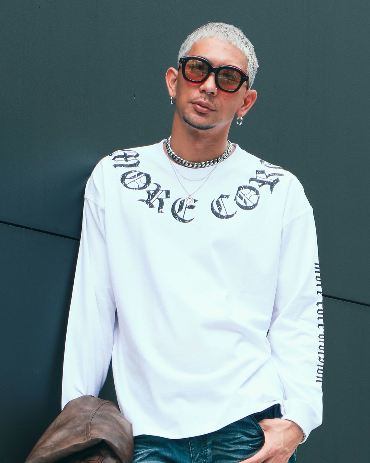 MCD] アラウンド ザ ネック ロゴ ロンT | PEET ONLINE STORE