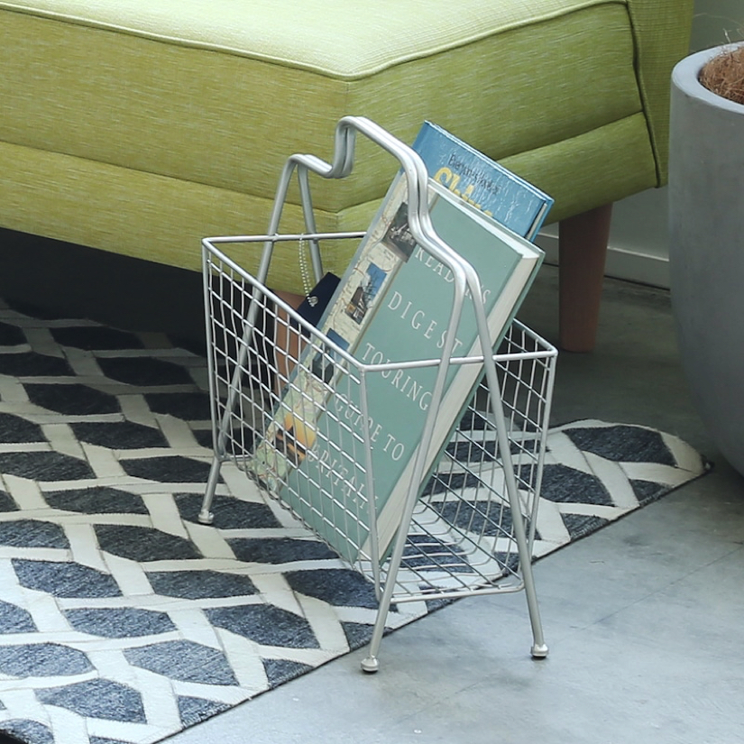 ダルトン DULTON マガジンラック アイアンフレーム｜スチールラック