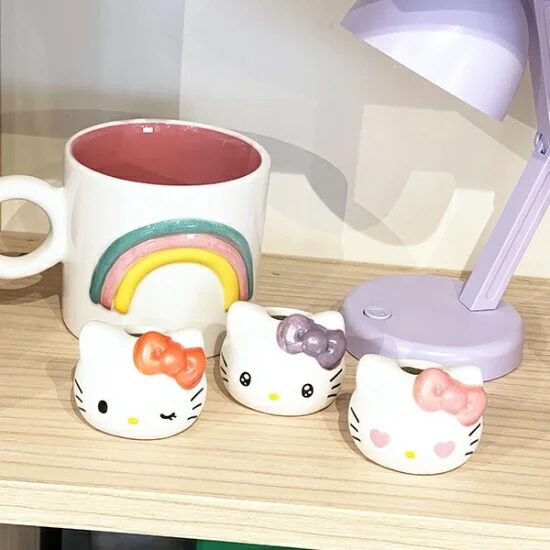 ハローキティ ティーカップ ブランケット 2008年 ハローキティ ティー