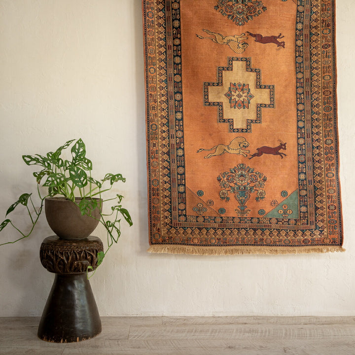 ペルシャ手織りキリム ウール ラグ シルジャン 101×157cm – Persiadirect