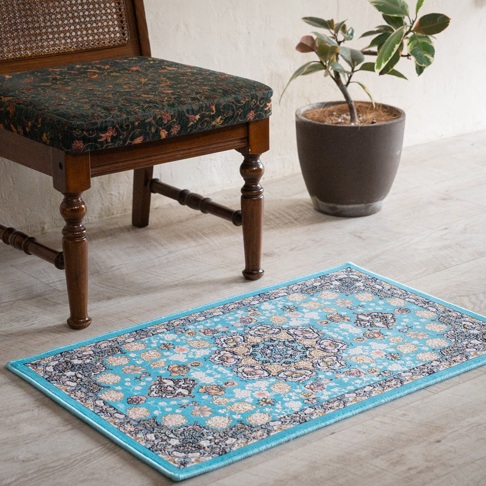 ペルシャ手織りキリム ウール ラグ アゼルバイジャン 117×205cm