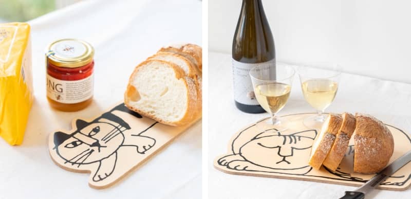 トンカチ、リサ・ラーソン「スケッチねこたち」がモチーフのダイカット