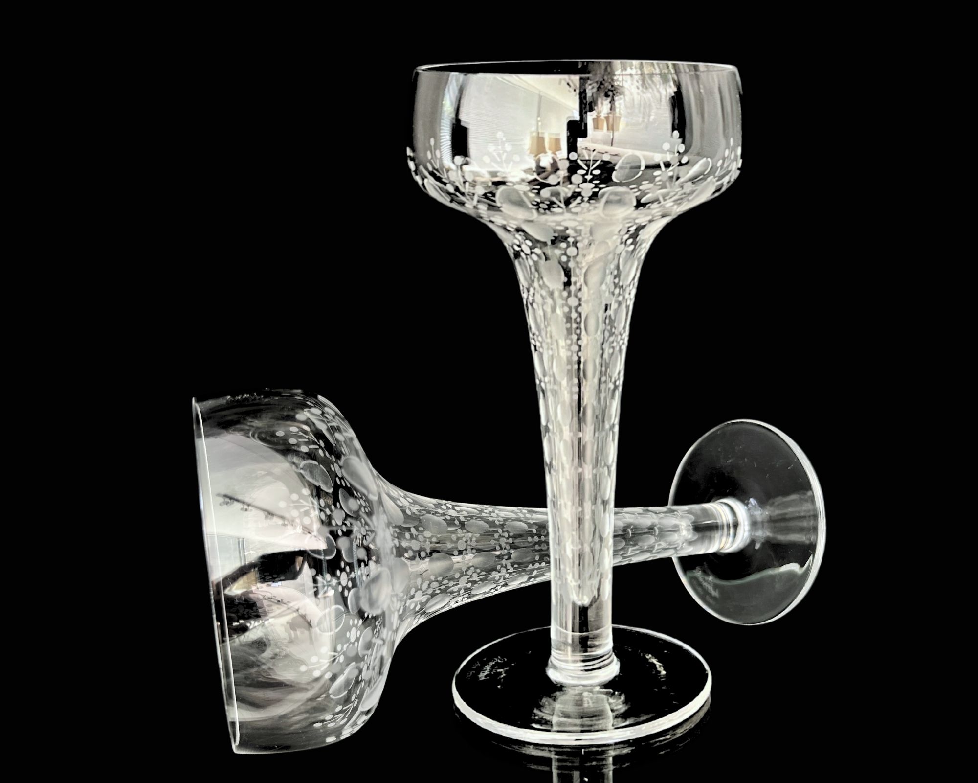 Crystal Champagne Glass | 1Pc | Hollow Stem | Rosenthal Romance