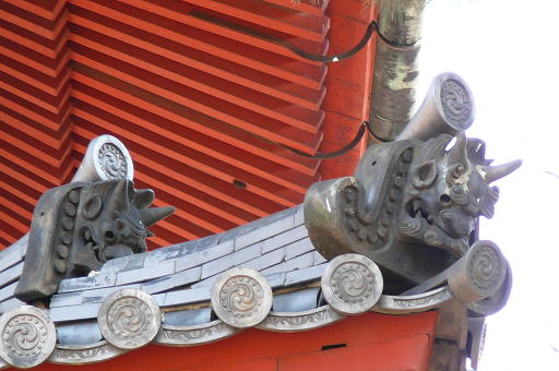 大本山増上寺の鬼瓦 : 正樹院鐘楼再建日記