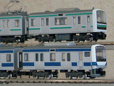 Bトレ改造 E531系2階建てグリーン車 : lounge SRG