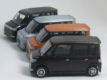 童友社 1/64 軽カーコレクション ダイハツ : 来夢音のDREAM NOTE