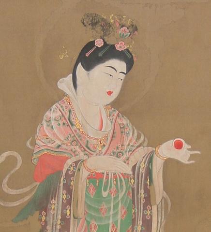 国宝 薬師寺 吉祥天画像 : 『一日一畫』 日本画家池上紘子