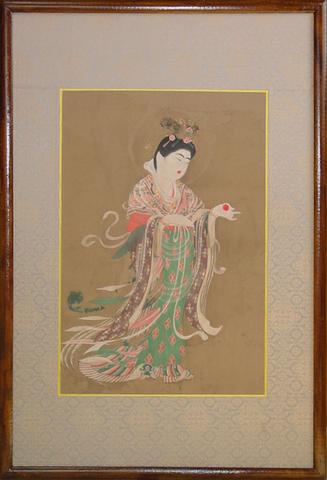 国宝 薬師寺 吉祥天画像 : 『一日一畫』 日本画家池上紘子