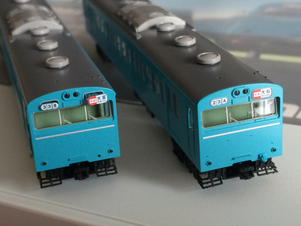 TOMIX 103系 ATC車 水色、極秘入線(爆) : エンゼル・エクスプレス