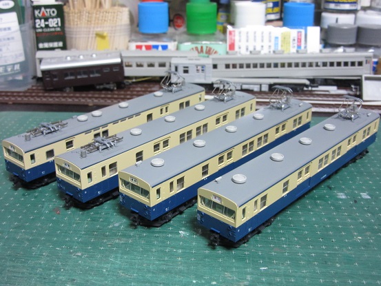 カトー・10-1390 急行「アルプス」用事業用車3両セット : 赤い