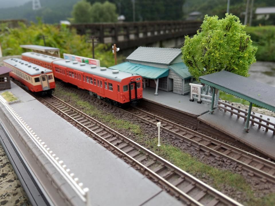 NｹﾞｰｼﾞNEWジオラマ「ローカル線の交換駅」 : e-stationショップブログ