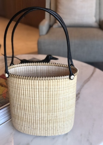 ナンタケットバスケット 〜 10インチ トート : ∽ I Love New Yorkie ∽