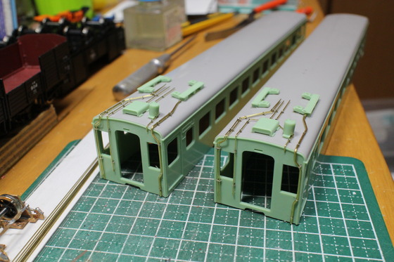 鉄道模型・HO】アクラス80系を作る・2 : kazuの日々の企み！
