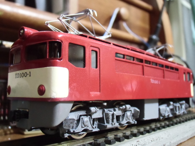 16番カツミ ED100 グレードアップ : 新湘南電鐵 横濱工廠3