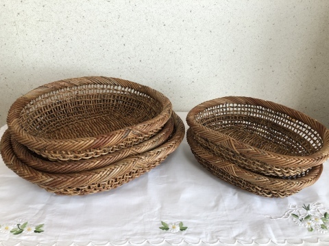 中川原信一さんのあけびのかご入荷しました。 : 秋田 蕗だより