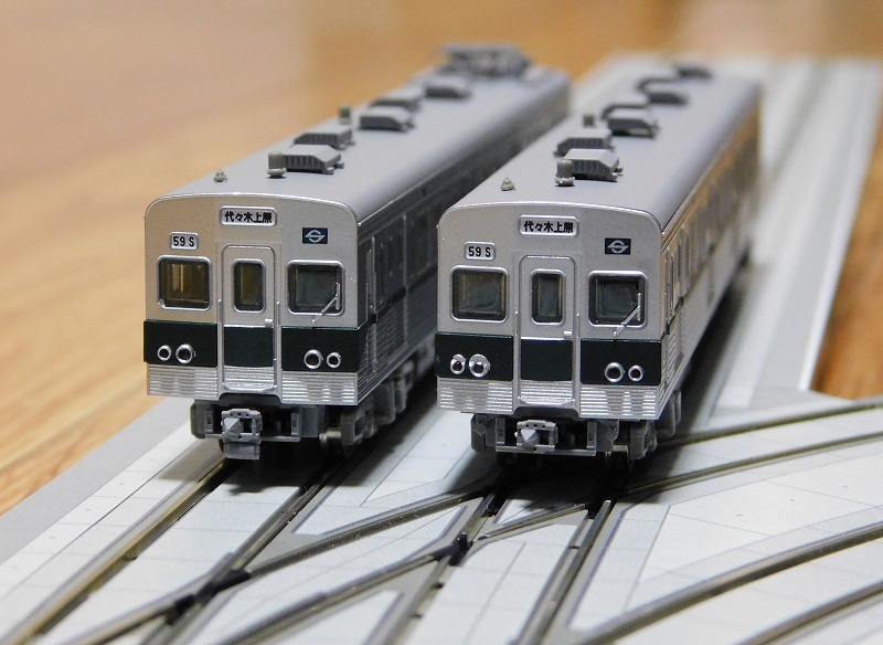 プチ加工】 営団地下鉄 ― トミーテック 5000系千代田線・非冷房車 : げ