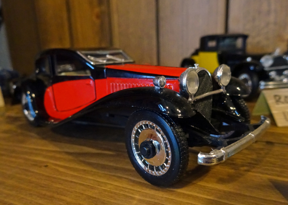 7月の模型展示は「ブガッティ」 : なはねふ喫茶室～コーヒー、鉄道