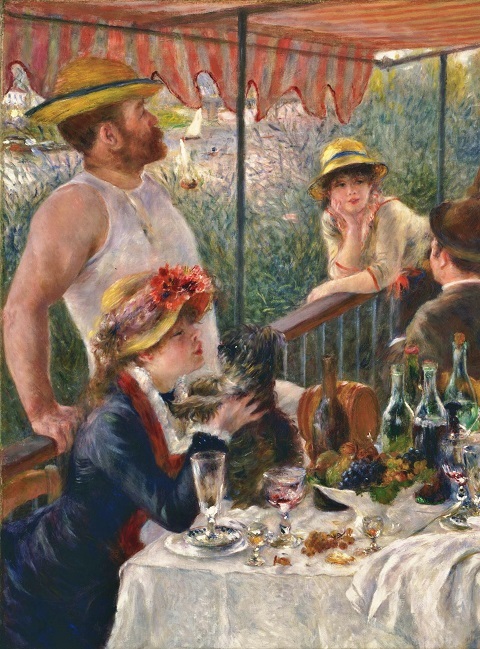 舟遊びをする人々の昼食」 : モダン周遊Ⅱ