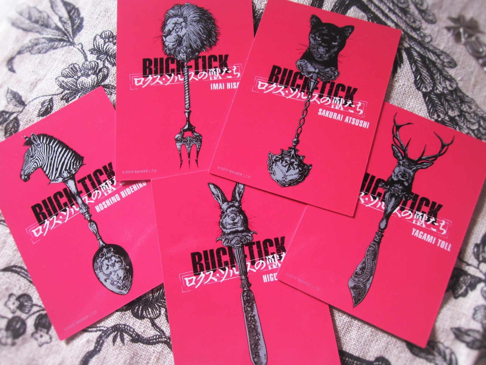 ◇BUCK-TICK Live 2019「ロクス・ソルスの獣たち」オフィシャルグッズ