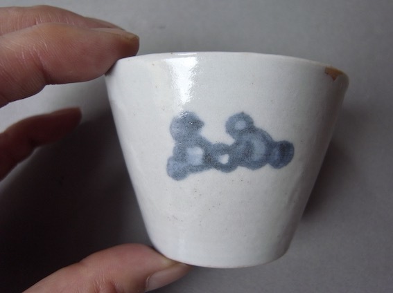 こんにゃく印判のそば猪口 : Muntkidy