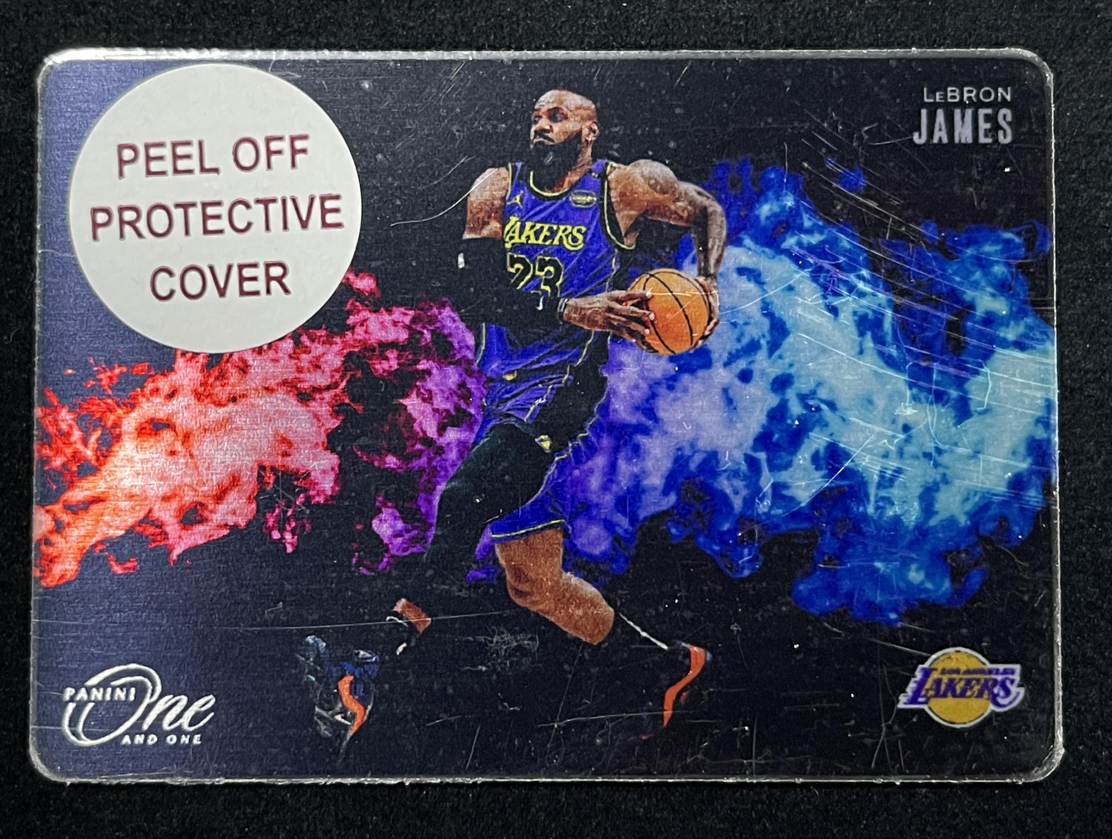 2024-25 Panini One And One LeBron James #11 Black Color Blast Case