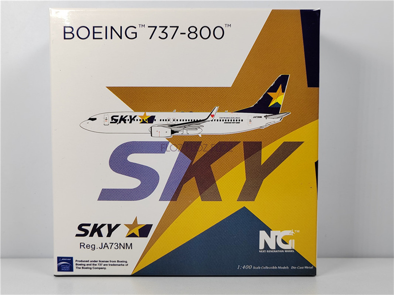 NG Models SKYMARK AIRLINES for BOEING B737-800 JA73NM 1:400