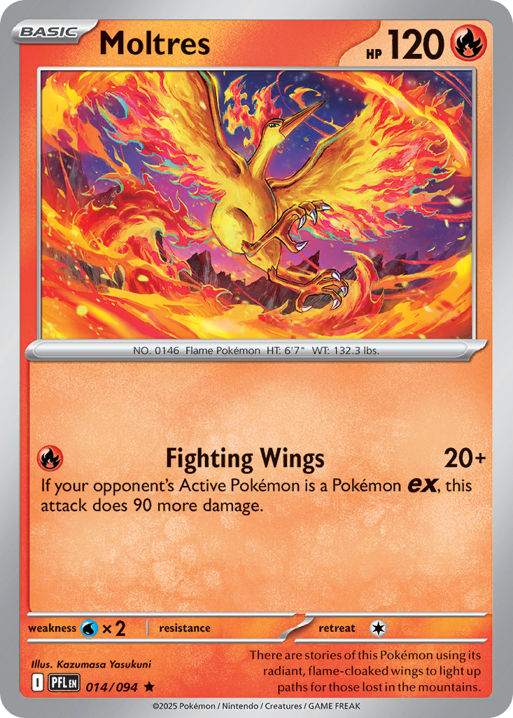 Moltres · Phantasmal Flames (PFL) #014 ‹ PkmnCards