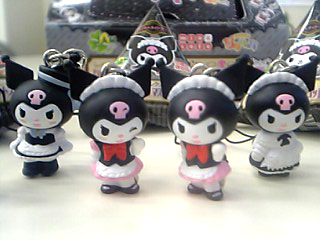 クロミ×メイドカフェマスコットストラップ:メイドカフェぴなふぉあ