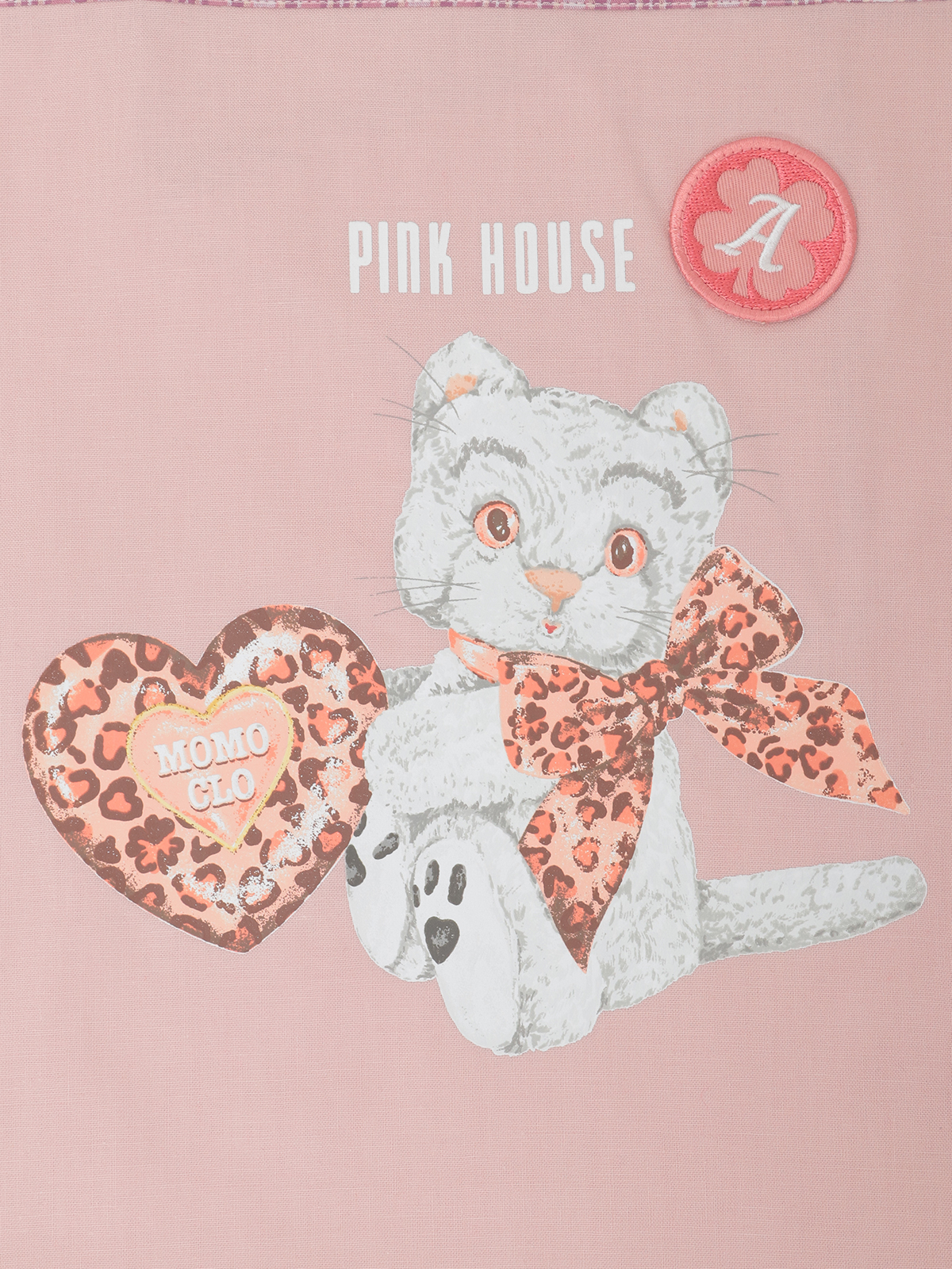 PINK HOUSE×Momoclo テディ＆ネコプリントバッグ｜ピンクハウス