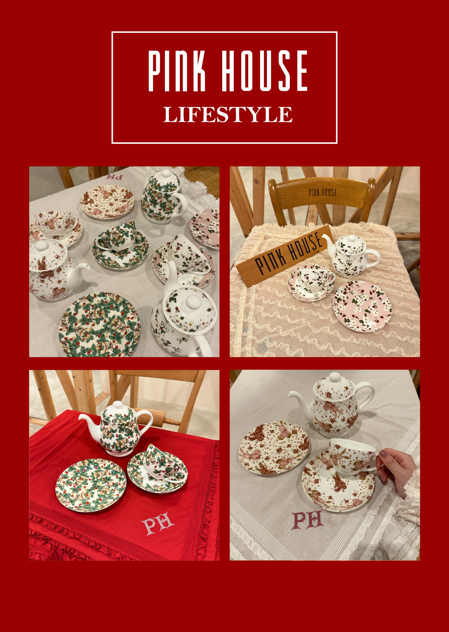 PINK HOUSE LIFESTYLE Vol.2 RELEASE｜ピンクハウスオフィシャル