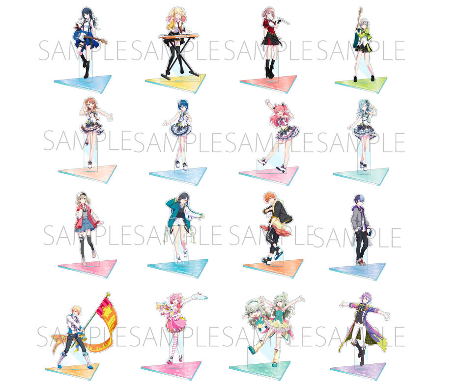 プロセカアクスタ】アクリルスタンドシリーズまとめ | セカイの案内人