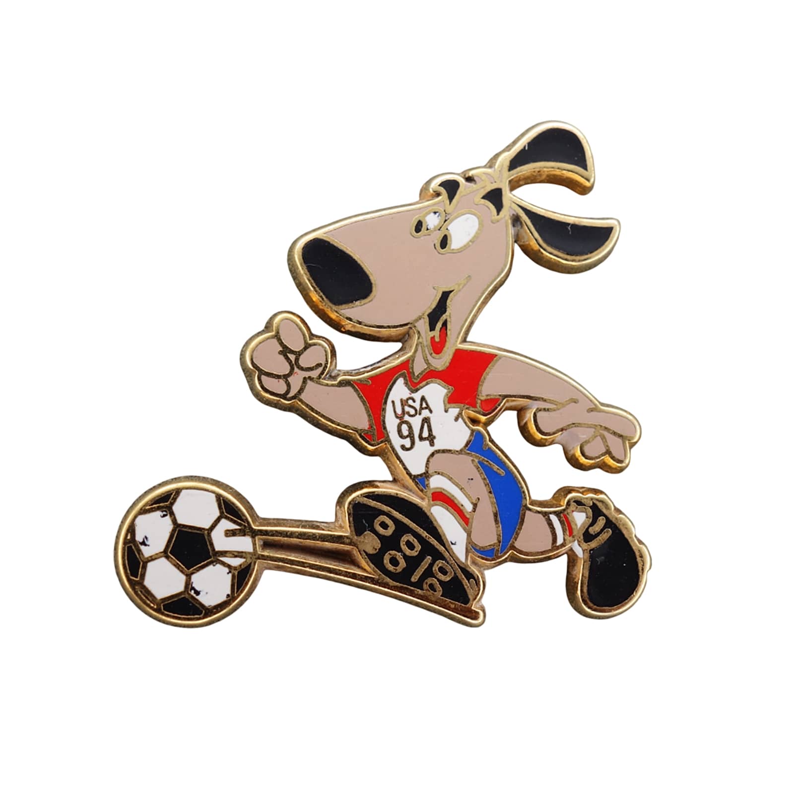 FIFA ワールドカップ アメリカ大会 マスコットキャラ ピンズ サッカー