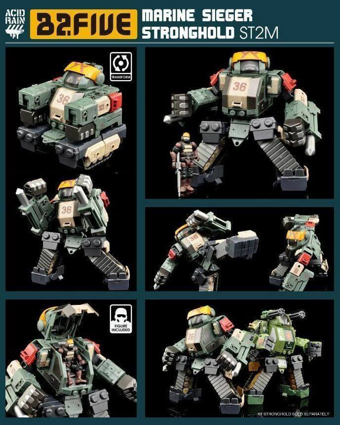 SOLD OUT-Acid Rain B2Five Marine Sieger Stronghold ST2M Set