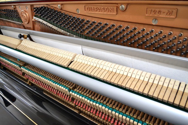 ディアパソン 中古ピアノ 品番 126M アップライトピアノ リフレッシュ