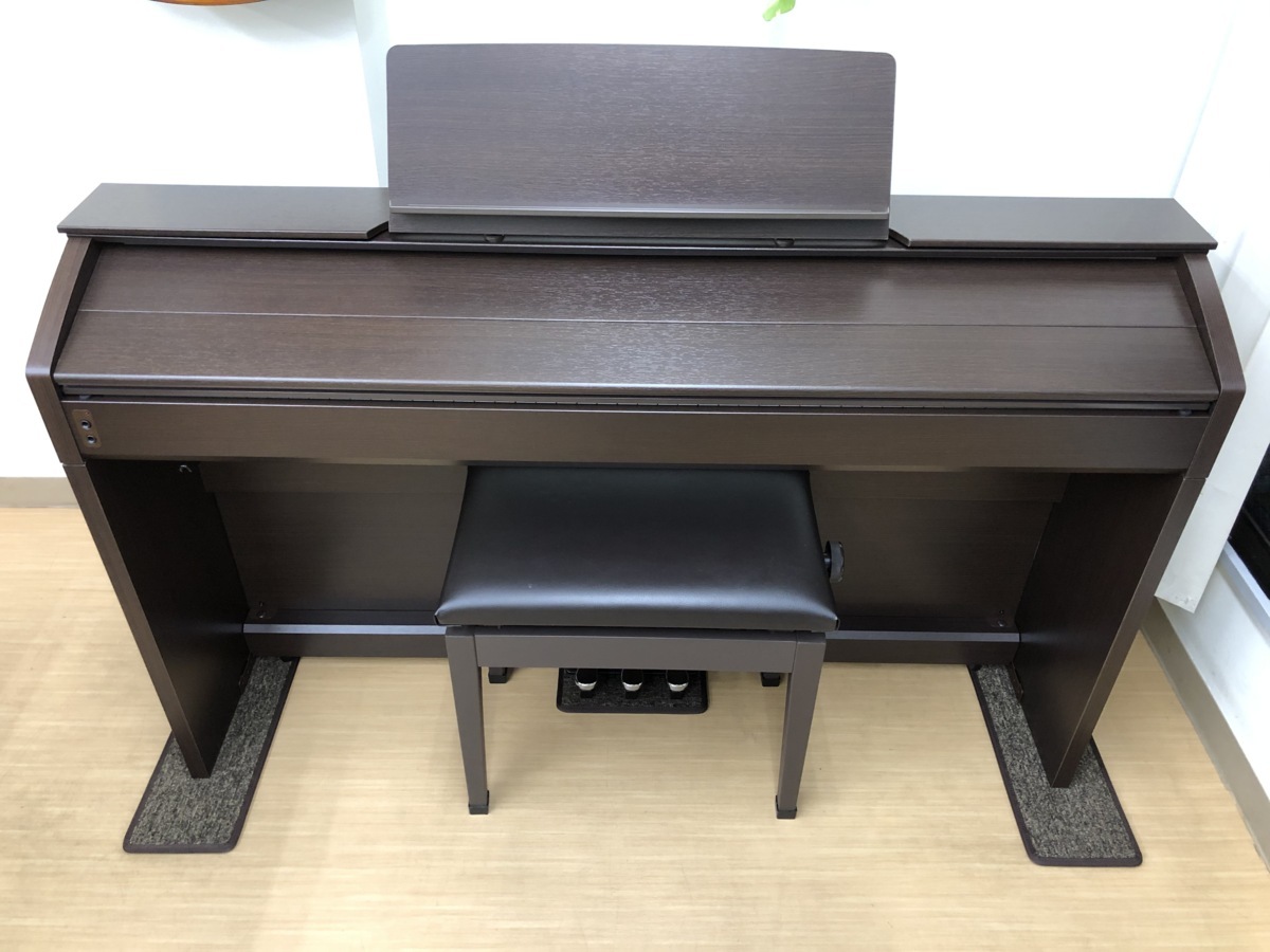 CASIO PX-1500GP 15年製 中古 電子ピアノ 椅子付き オークウッド調