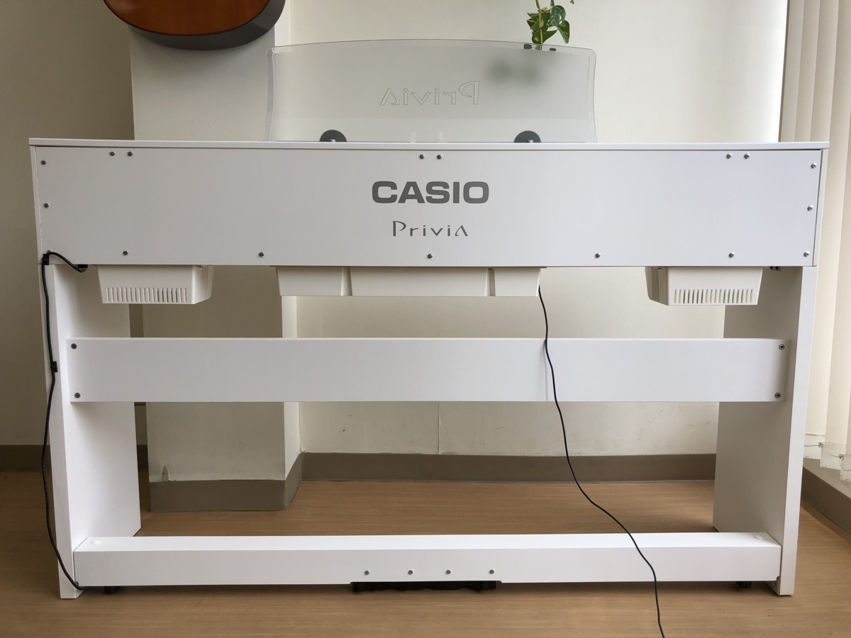 CASIO PX-760WE 2016年製 中古 電子ピアノ 椅子付き ホワイト カシオ