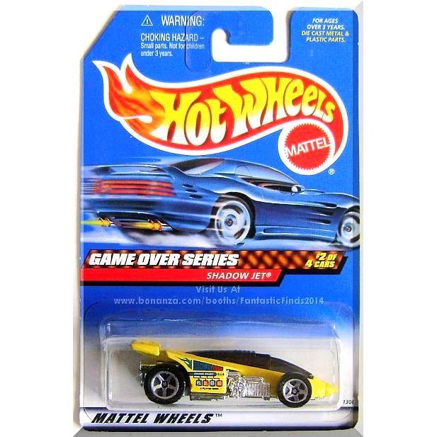 Hot Wheels - Shadow Jet: Game Over Series #2/4 - Collector #958
