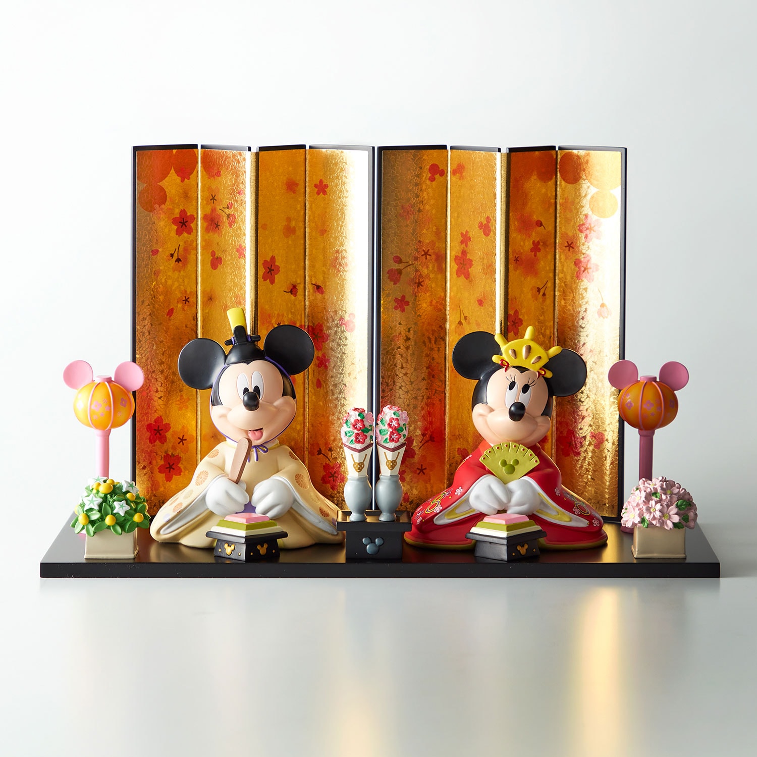 2月24日までタイムセール】 親王飾り「ミッキー＆ミニー」(ディズニー