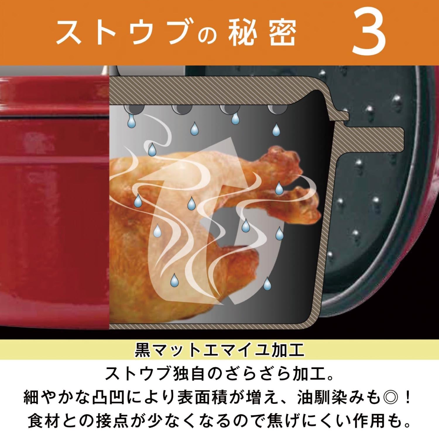 鋳物ホーロー鍋”オーバル”IH対応 ボルドーレッド（鍋/土鍋/圧力鍋