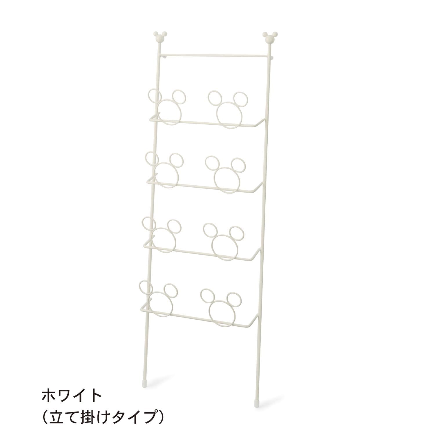 スリッパラック「ミッキーモチーフ」（ディズニー 玄関/ガーデニング