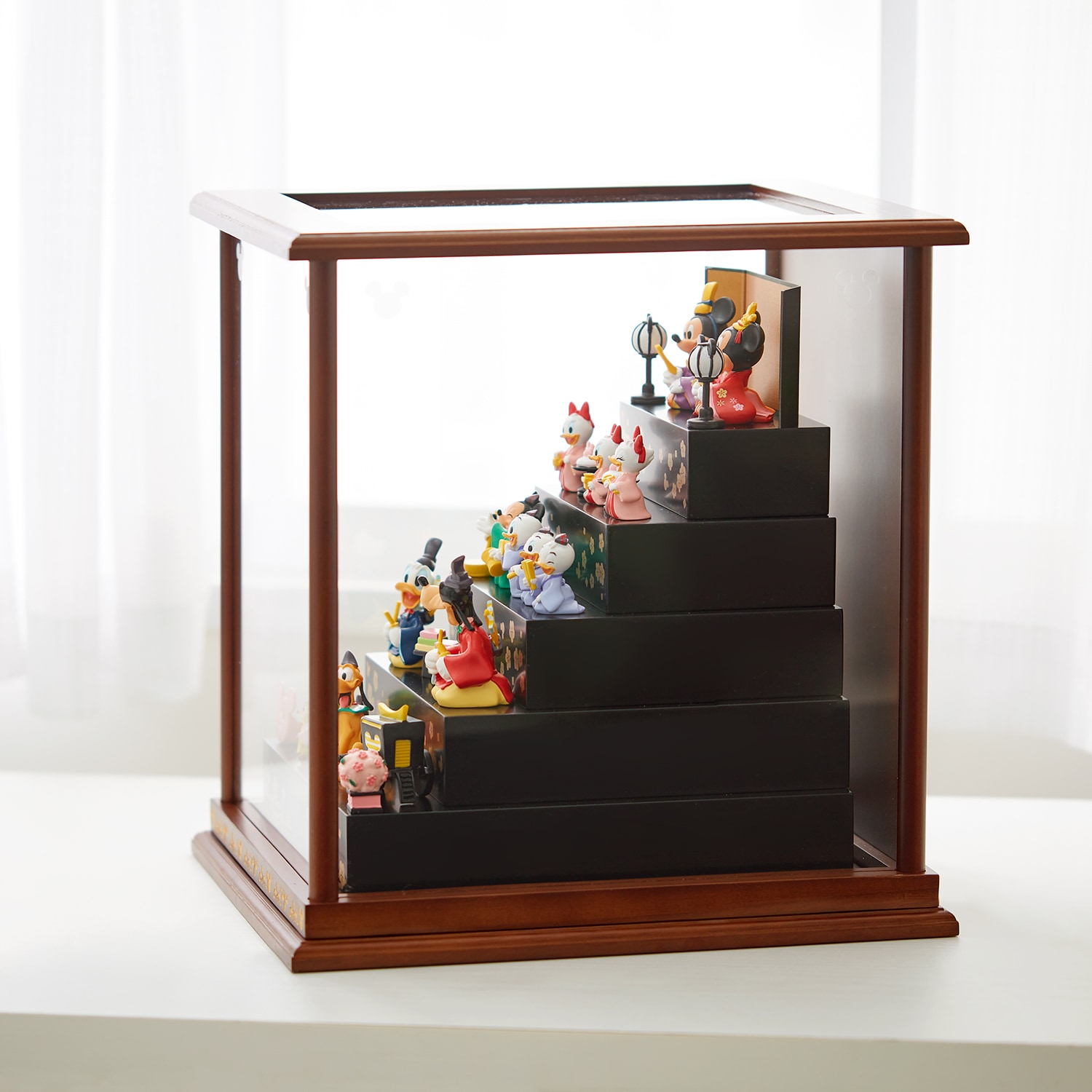 おひなさま専用ケース「ミッキーモチーフ」（ディズニー タンス