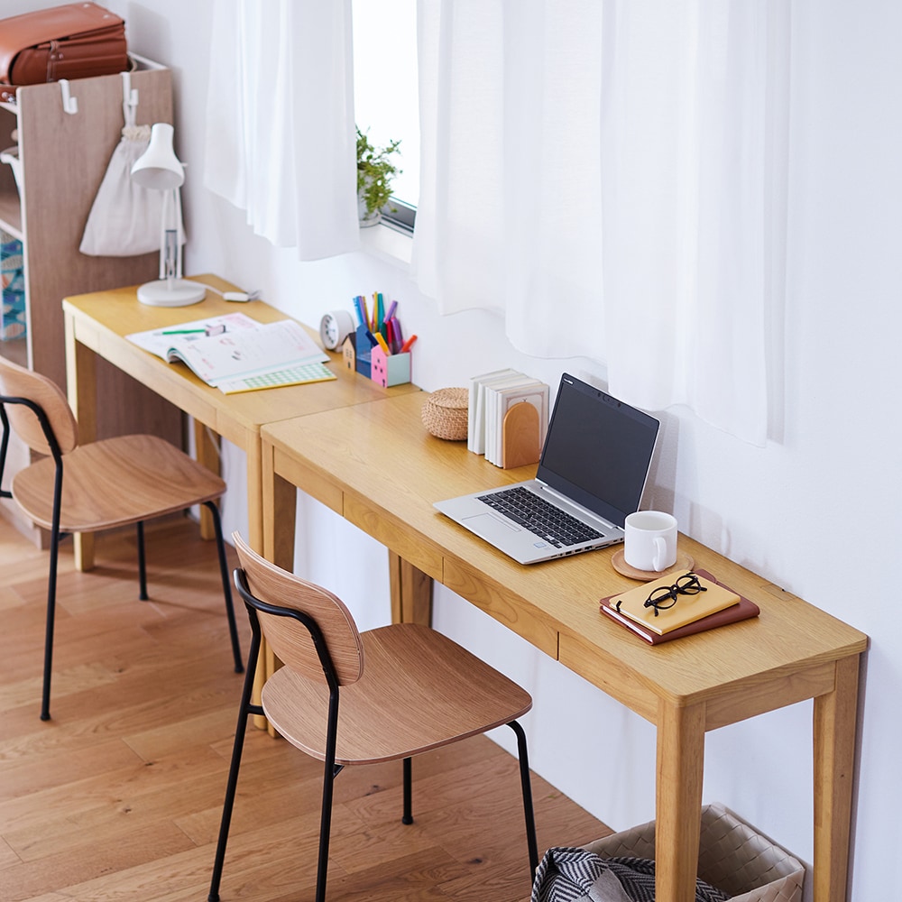 奥行が選べるパソコンデスク（パソコンデスク/ワークデスク）｜(BELLE