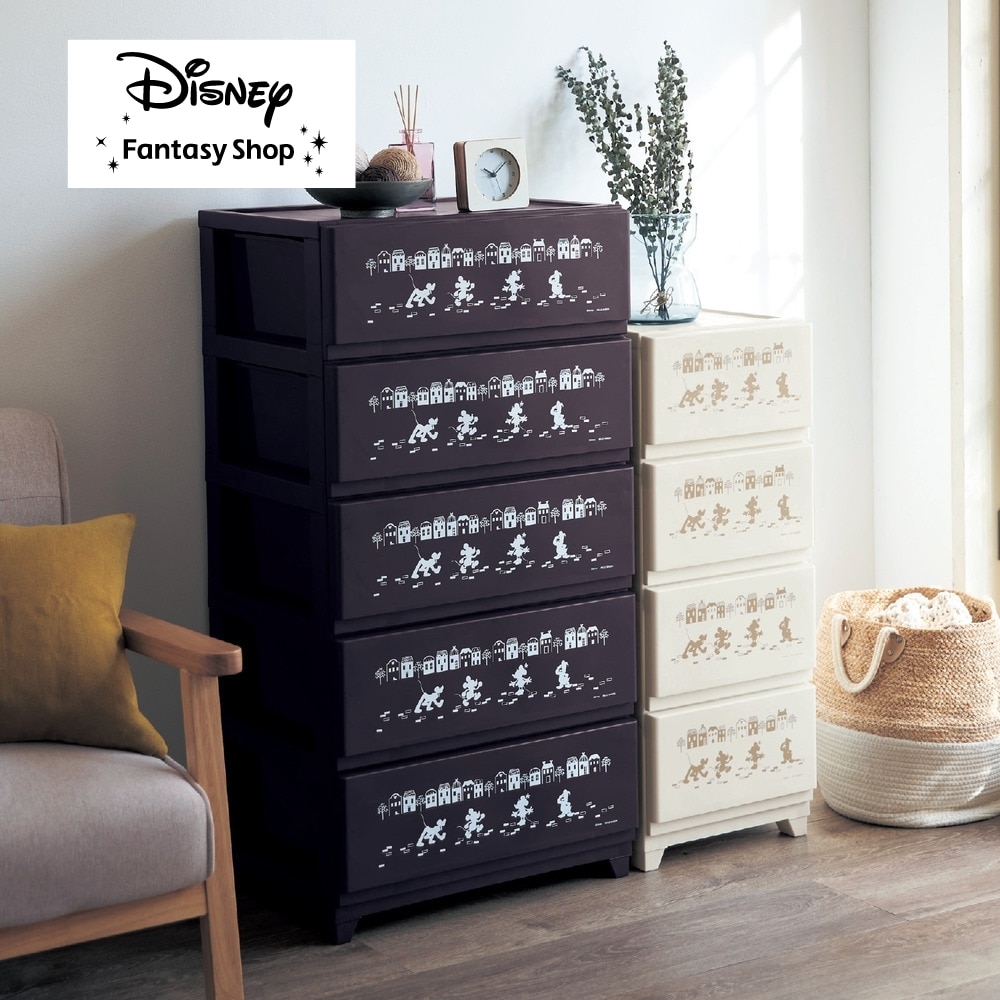 樹脂チェスト「ミッキー＆フレンズ」（ディズニー リビングダイニング