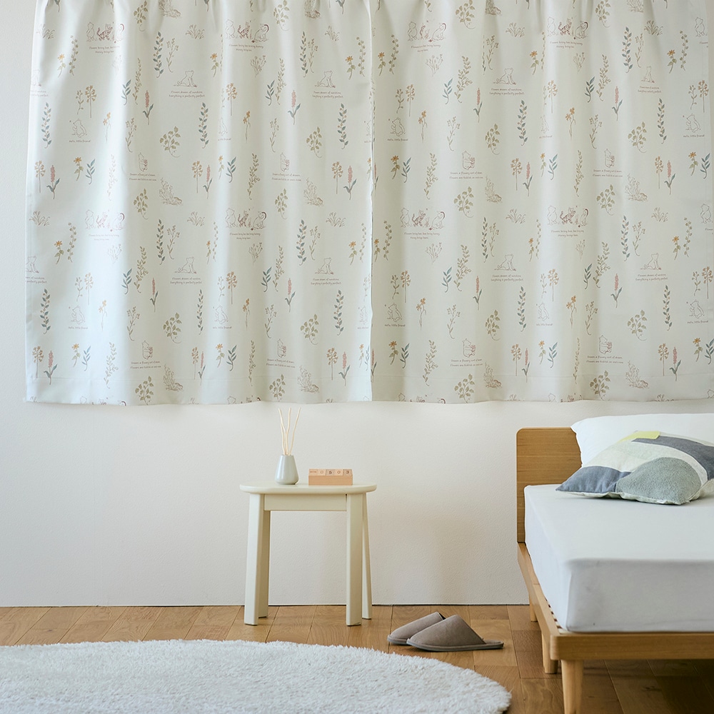 新柄登場】 遮光・遮熱・防音カーテン「クラシック・プー」(ディズニー