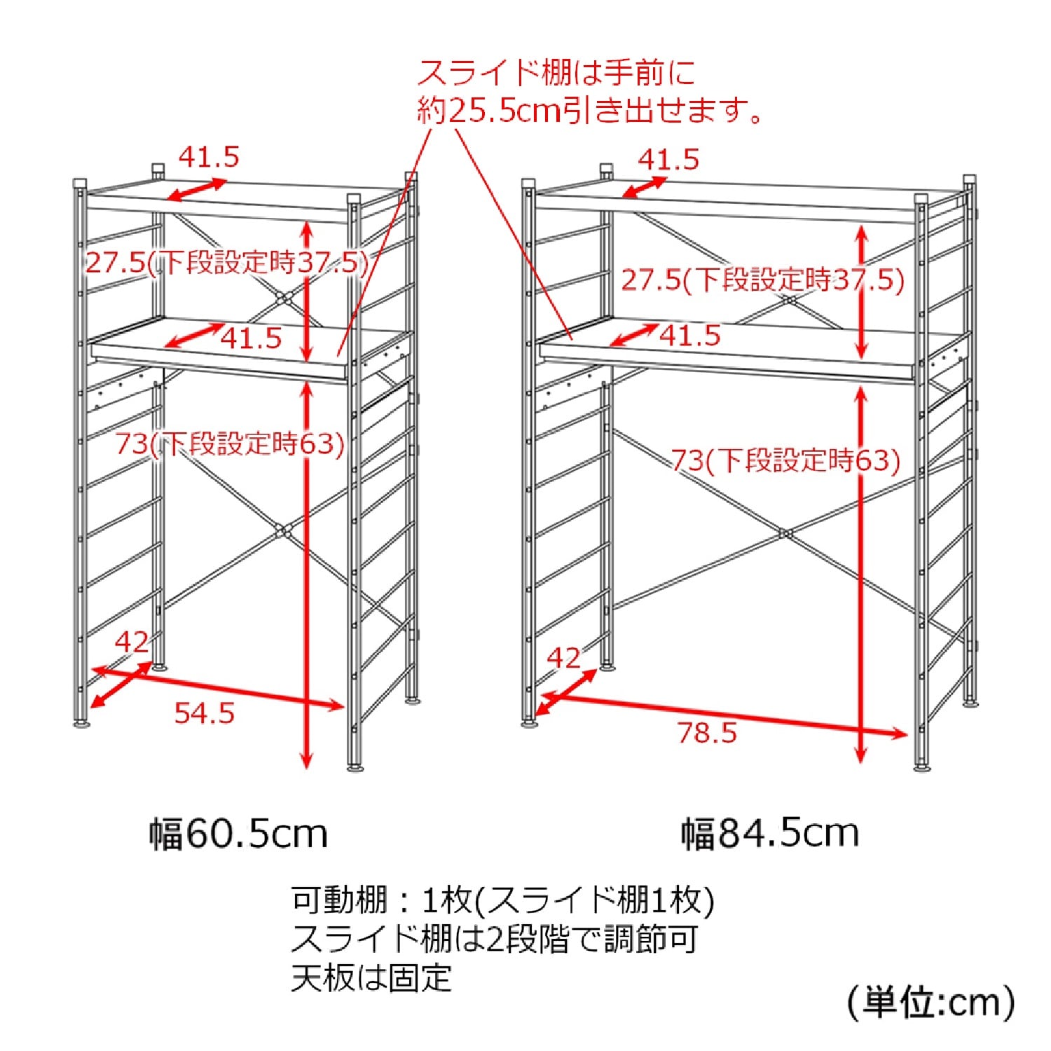 3/16まで大型送料無料】 しっかり仕様のダブルワイヤーレンジ台＜ロー