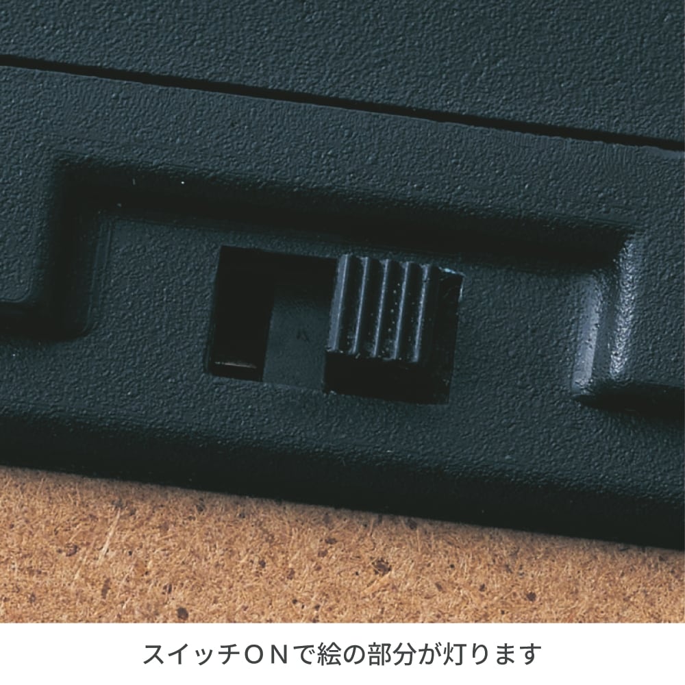 音楽付き・光が揺らめくブック型ライト「ファンタジア」(ディズニー